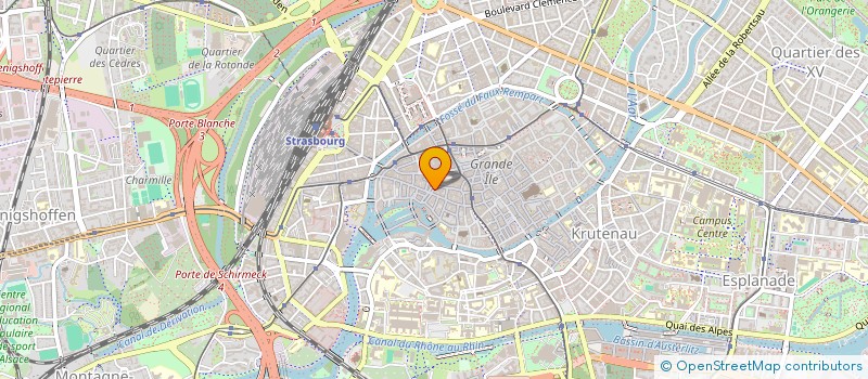 localisation de l'entreprise MADAME MARIE BAUDOIN à STRASBOURG
