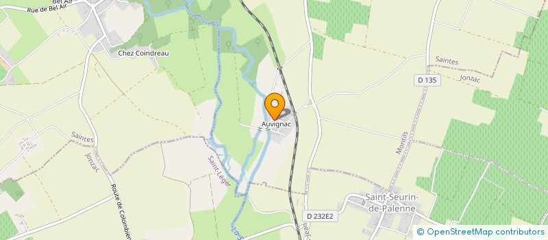 localisation de l'entreprise MADAME MARIE BAUDOUIN  MONTILS