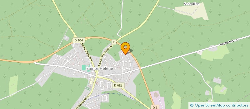 localisation de l'entreprise MADAME MARIE BAUDRIMONT  SAINTE-HELENE