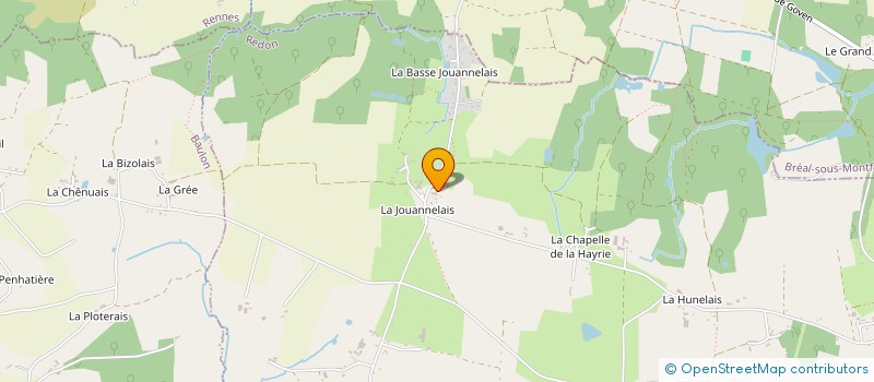 localisation de l'entreprise MADAME MARIE BAZIN  GOVEN