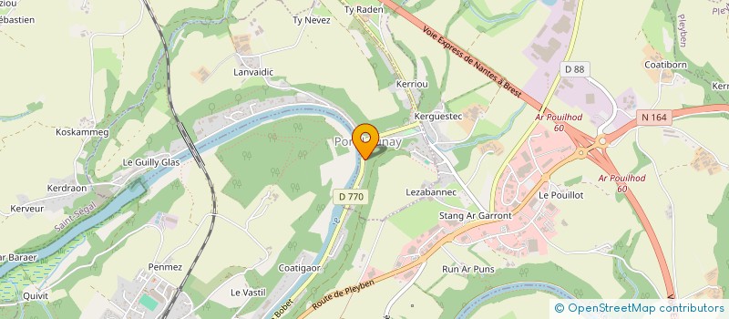 localisation de l'entreprise MADAME MARIE BAZOCHE  PORT-LAUNAY