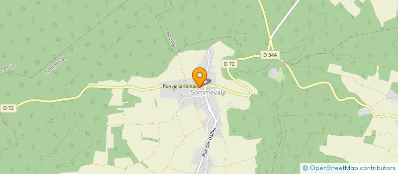 localisation de l'entreprise MADAME MARIE BEADES  SOMMEVAL