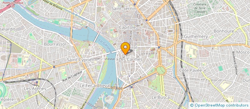 localisation de l'entreprise MADAME MARIE BEAL  TOULOUSE