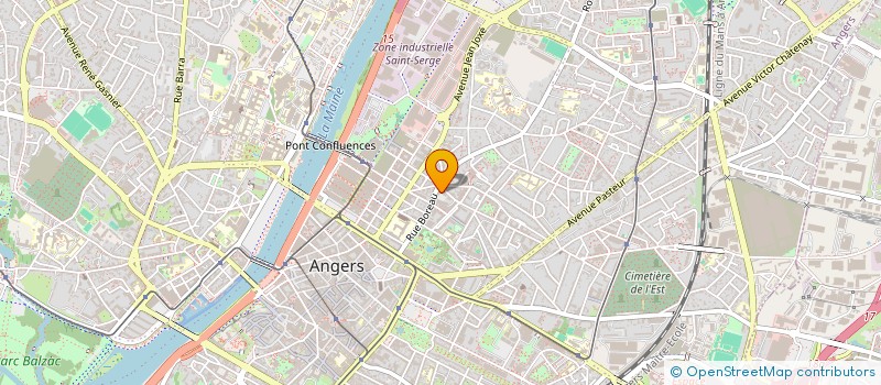 localisation de l'entreprise MADAME MARIE-BEATRICE FERTE à ANGERS