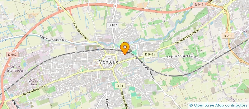 localisation de l'entreprise MADAME MARIE-BEATRICE FRESSE  MONTEUX