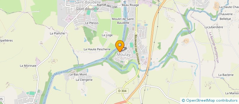 localisation de l'entreprise MADAME MARIE-BEATRICE LENOIR  MOULAY