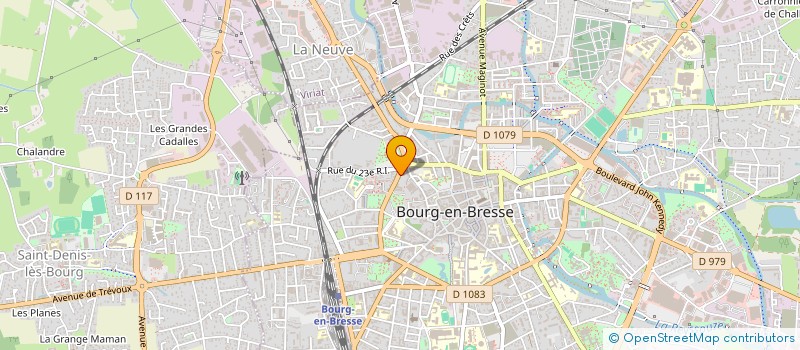 localisation de l'entreprise MADAME MARIE BEATRICE VULIN à BOURG-EN-BRESSE