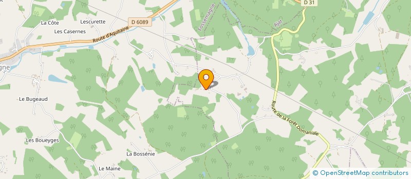 localisation de l'entreprise MADAME MARIE BEAUFRERE  THENON