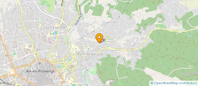 localisation de l'entreprise MADAME MARIE BECKER  AIX-EN-PROVENCE