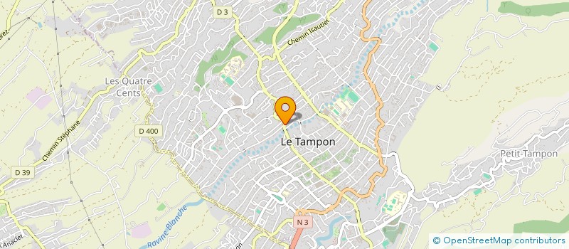 localisation de l'entreprise MADAME MARIE BEGUE à LE TAMPON