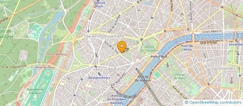 localisation de l'entreprise MADAME MARIE BEIX  PARIS