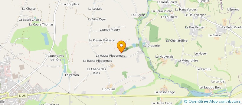 localisation de l'entreprise MADAME MARIE BELAN  ROMILLE