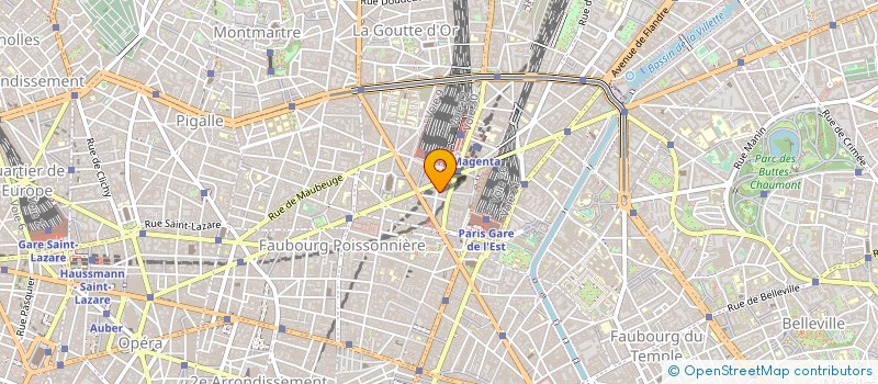 localisation de l'entreprise MADAME MARIE BELHADJ  PARIS