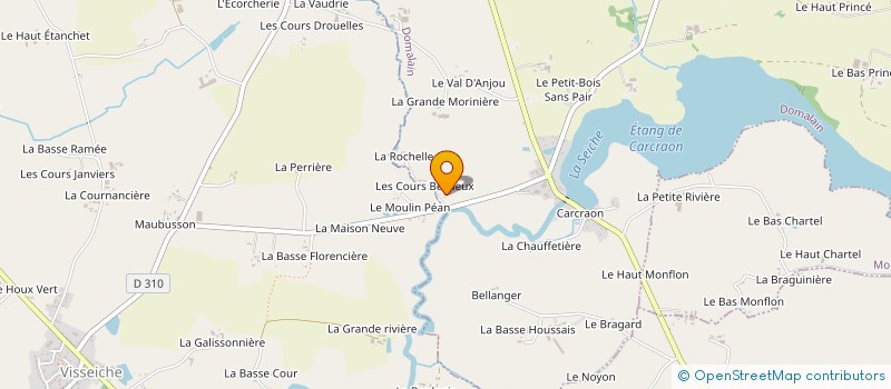 localisation de l'entreprise MADAME MARIE BELIN à DOMALAIN