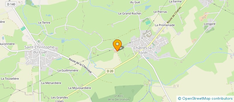 localisation de l'entreprise MADAME MARIE BELLAYER  EVRON