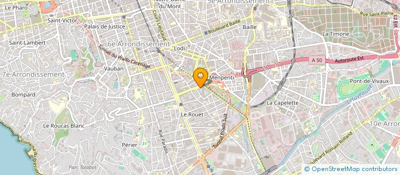 localisation de l'entreprise MADAME MARIE BELMAS à MARSEILLE