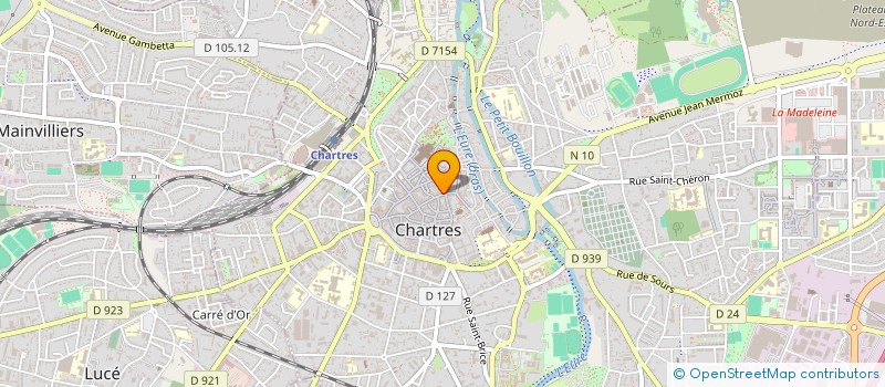 localisation de l'entreprise MADAME MARIE BELTENEVA à CHARTRES