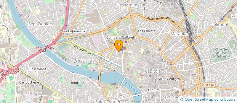 localisation de l'entreprise MADAME MARIE-BENEDICTE ECHARD à TOULOUSE