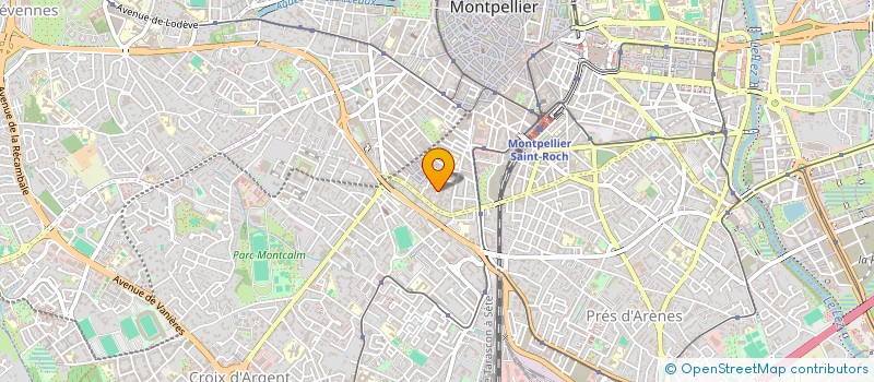 localisation de l'entreprise MADAME MARIE-BENEDICTE REIBEL à MONTPELLIER