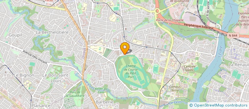 localisation de l'entreprise MADAME MARIE BENEDICTE YOU  NANTES