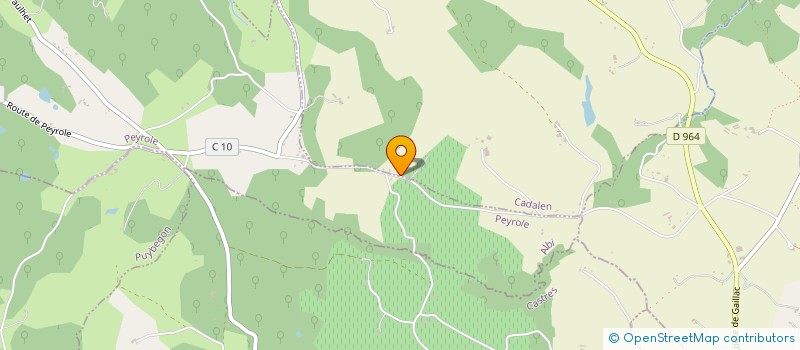 localisation de l'entreprise MADAME MARIE BENIMELIS  CADALEN