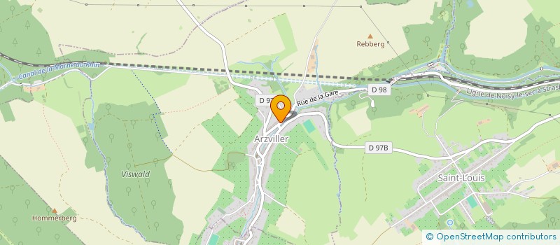 localisation de l'entreprise MADAME MARIE BENJAMIN  ARZVILLER