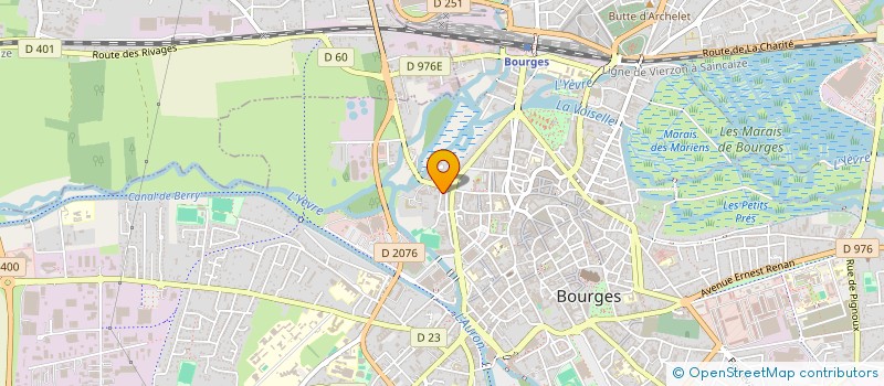 localisation de l'entreprise MADAME MARIE BENOIT à BOURGES