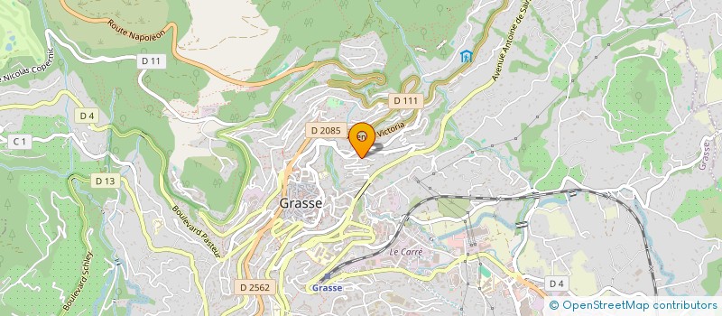 localisation de l'entreprise MADAME MARIE BENSA à GRASSE