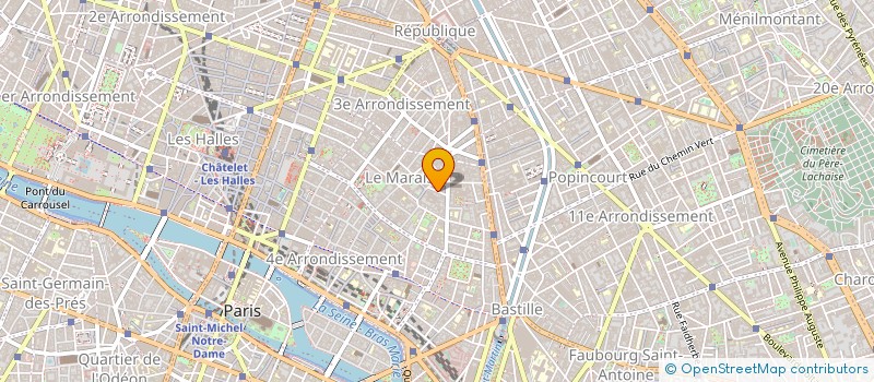 localisation de l'entreprise MADAME MARIE BENYAMINE  PARIS