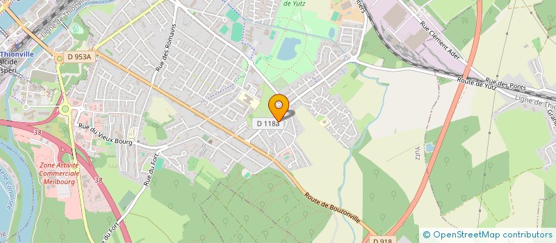 localisation de l'entreprise MADAME MARIE BERETTONI  KUNTZIG