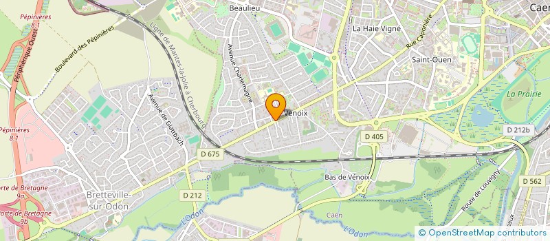 localisation de l'entreprise MADAME MARIE BERGEOT à CAEN