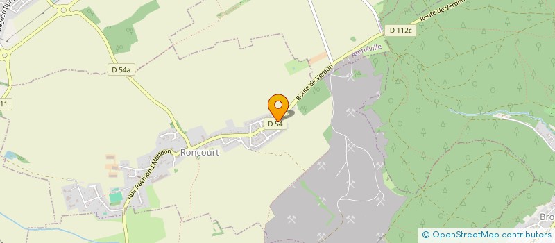 localisation de l'entreprise MADAME MARIE BERGOT  RONCOURT