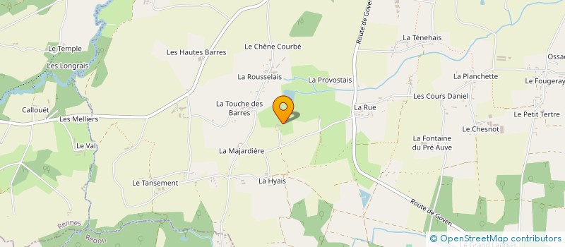 localisation de l'entreprise MADAME MARIE BERHAULT  BREAL-SOUS-MONTFORT