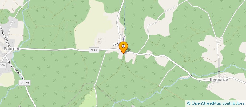 localisation de l'entreprise MADAME MARIE BERNADETTE DUBOS  POUYDESSEAUX