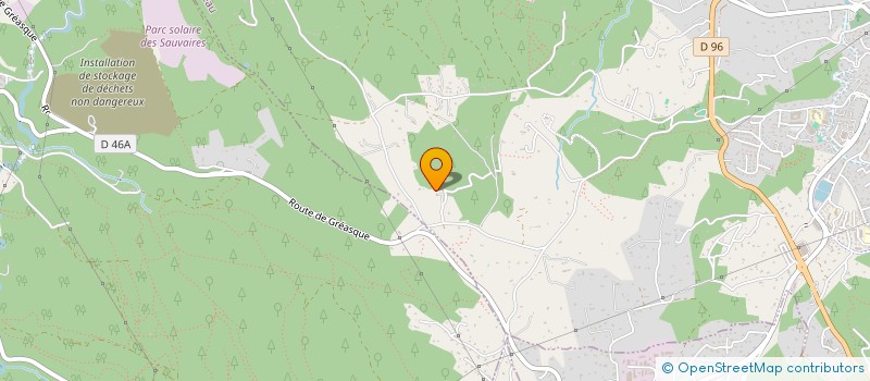 localisation de l'entreprise MADAME MARIE-BERNADETTE FERRETTI  FUVEAU