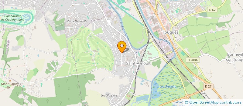 localisation de l'entreprise MADAME MARIE-BERNADETTE FRUHAUF  TROUVILLE-SUR-MER