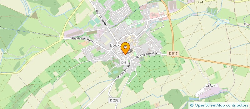 localisation de l'entreprise MADAME MARIE BERNADETTE ZOLYNIAK à BOUXWILLER