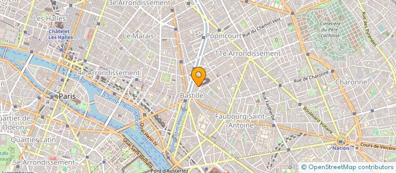 localisation de l'entreprise MADAME MARIE BERNARD  PARIS