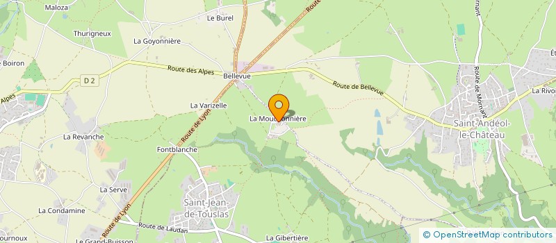 localisation de l'entreprise MADAME MARIE-BERNARD DELATTRE  BEAUVALLON