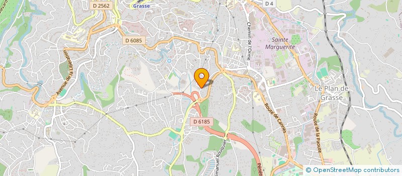 localisation de l'entreprise MADAME MARIE BERNAY  GRASSE