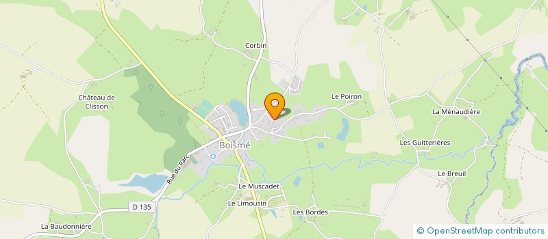 localisation de l'entreprise MADAME MARIE BERNIER  BOISME