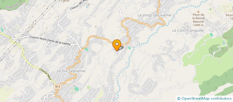 localisation de l'entreprise MADAME MARIE BERRICHON  LE TAMPON