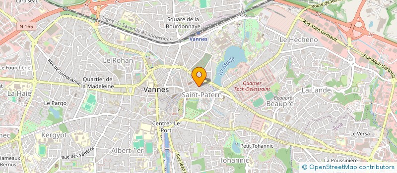 localisation de l'entreprise MADAME MARIE BERTHELIN à VANNES