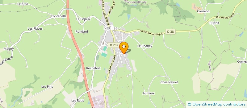 localisation de l'entreprise MADAME MARIE BERTHELOT  NEULISE