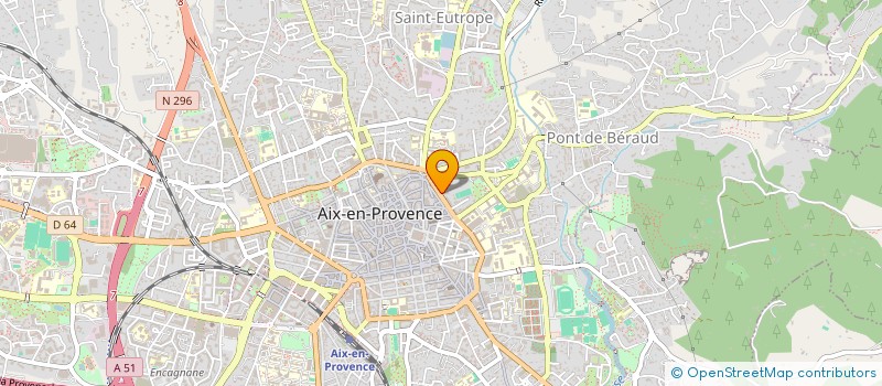 localisation de l'entreprise MADAME MARIE BERTHET à AIX-EN-PROVENCE