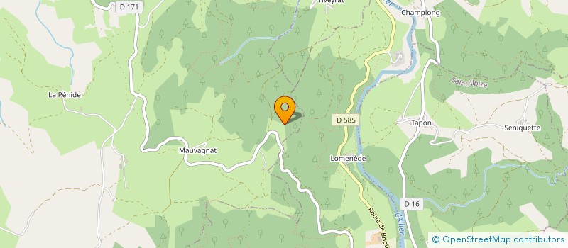 localisation de l'entreprise MADAME MARIE BERTHET  SAINT-JUST-PRES-BRIOUDE