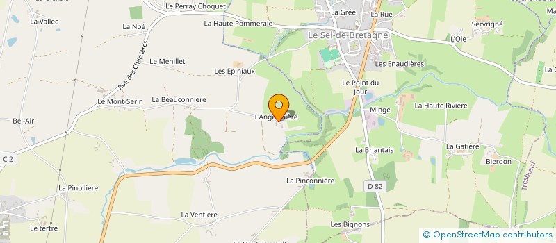 localisation de l'entreprise MADAME MARIE BERTIN  PANCE