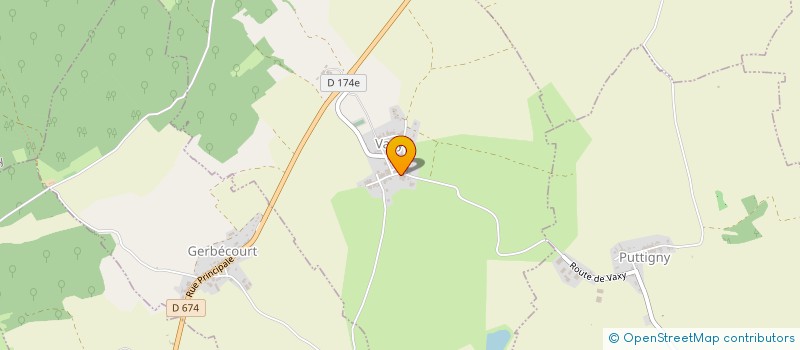 localisation de l'entreprise MADAME MARIE BERTON  VAXY