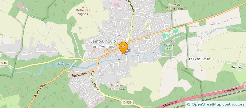 localisation de l'entreprise MADAME MARIE BERTRAND  SAINT-ARNOULT-EN-YVELINES