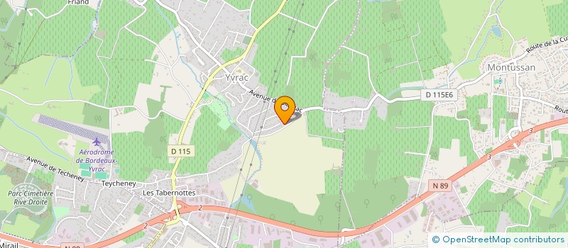 localisation de l'entreprise MADAME MARIE BERTRAND  YVRAC